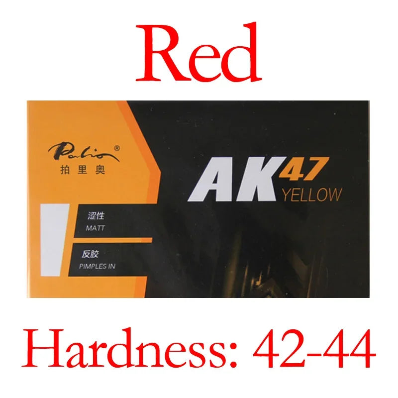 PALIO AK47 Table Tennis Rubber Red Blue Yellow Sponge Series Ping Pong Rubber for Offensive Loop Play