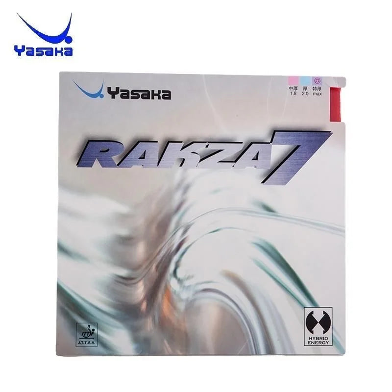 YASAKA RAKZA 7 B-76 und RAKZA 7 Soft B-77 Tischtennisbelag MAX Schwamm Rot oder Schwarz