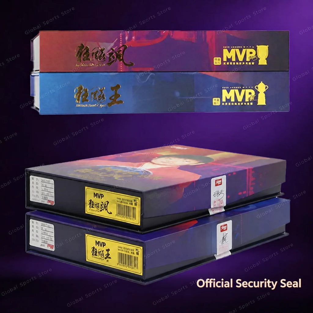 DHS MVP 968 Table Tennis Blade Hurricane Wang Q968 Hurricane S968 Collector Edition Ping Pong Racket with Presentation Box