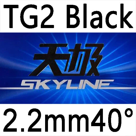 DHS Skyline TG2 TG3 Provincial Table Tennis Rubber Blue Sponge Ping Pong Rubber