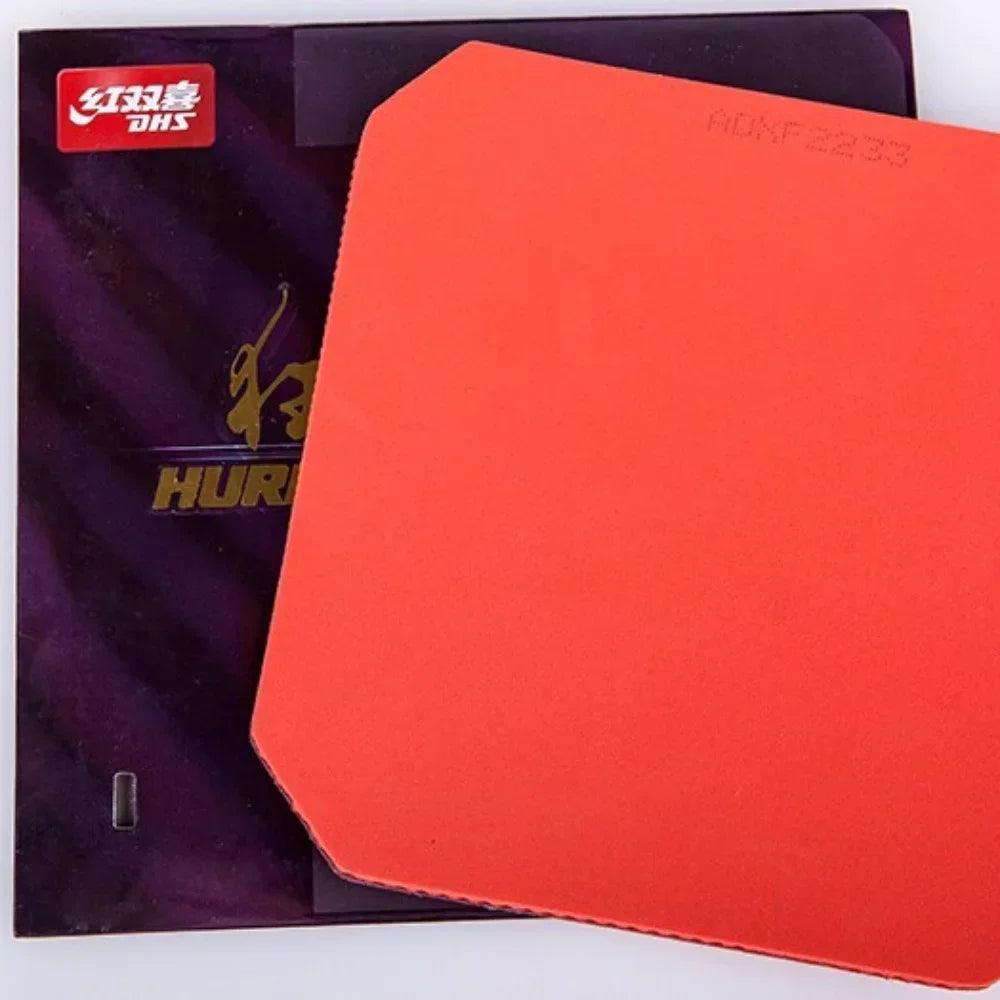 DHS Hurricane 3-50 and Skyline 3-60 Table Tennis Rubber Pips-In Ping Pong Rubber with Sponge