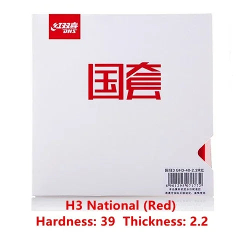 DHS Hurricane 3 National Table Tennis Rubber Orange Sponge Pips-In Ping Pong Rubber