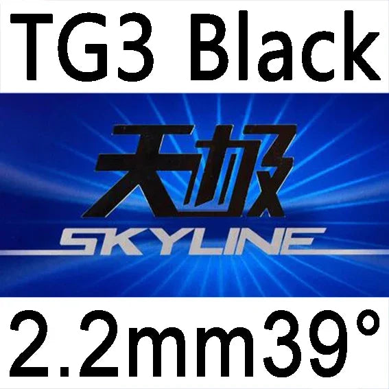 DHS Skyline TG2 TG3 Provincial Table Tennis Rubber Blue Sponge Ping Pong Rubber
