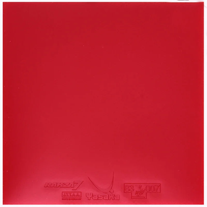 YASAKA RAKZA 7 B-76 und RAKZA 7 Soft B-77 Tischtennisbelag MAX Schwamm Rot oder Schwarz
