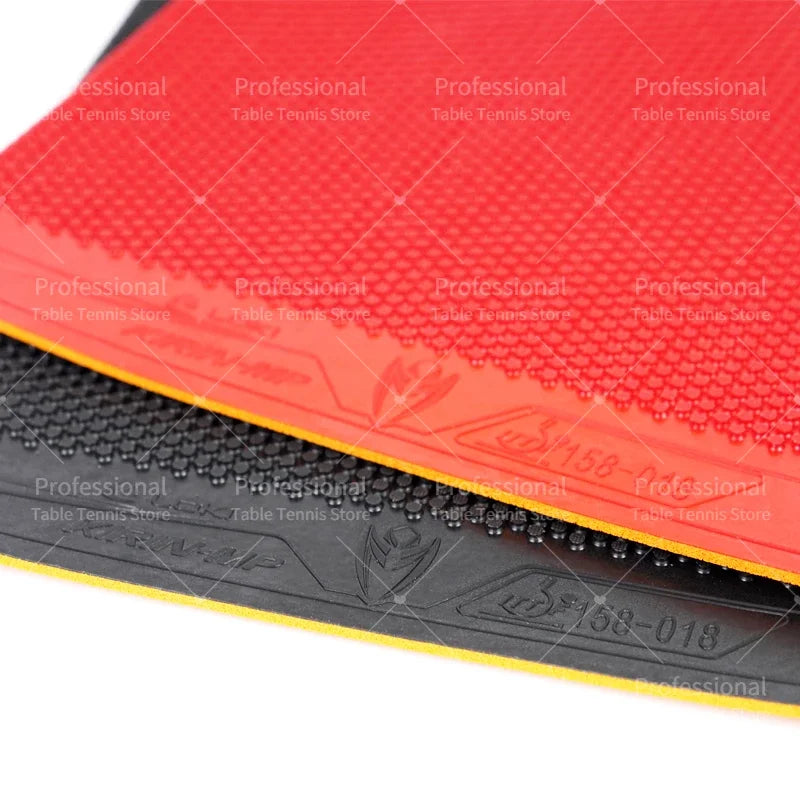 LOKI KIRIN Pimples-Out Table Tennis Rubber SP/MP/LP Pips Out Ping Pong Rubber Sheet with Pre-tuned Sponge Long Pimples Rubber