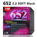 DHS 652 651 Table Tennis Rubber Short Pips-Out Ping Pong Rubber with Soft Sponge