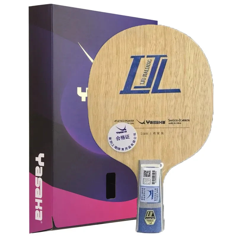 YASAKA Liu Jialiang Table Tennis Blade Inner ALC Carbon Fiber Ping Pong Paddle with Box
