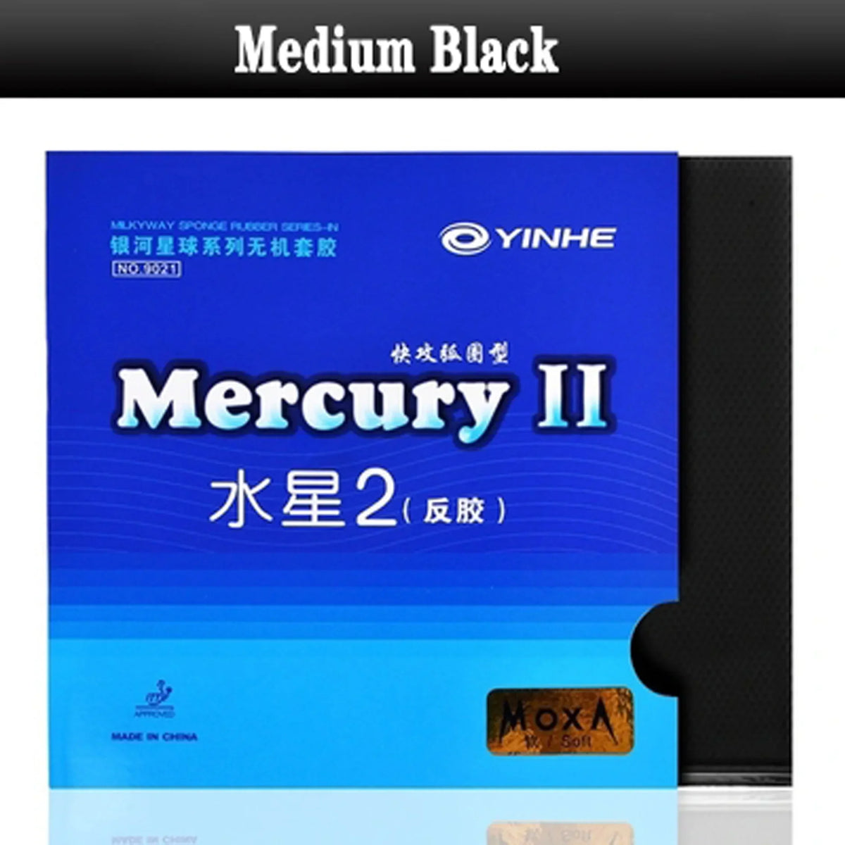 YINHE Mercury II Mercury 2 Table Tennis Rubber Galaxy Pips-In Ping Pong Rubber with Sponge