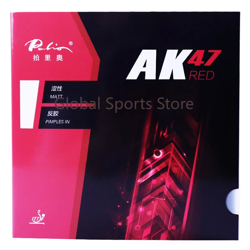 PALIO AK47 Tischtennisbelag Rote, Blaue, Gelbe Schwammserie Tischtennisbelag für Offensives Topspin-Spiel