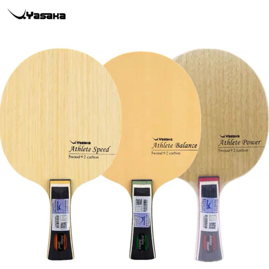 YASAKA Athlete Table Tennis Blade 5 Wood 2 Carbon Power Speed Balance Ping Pong Paddle