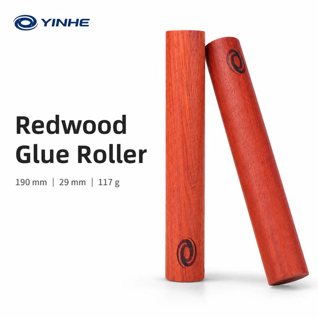 YINHE Tischtennisbelag-Roller Holz-Druckwerkzeug für die Montage von Tischtennisschlägerbelägen