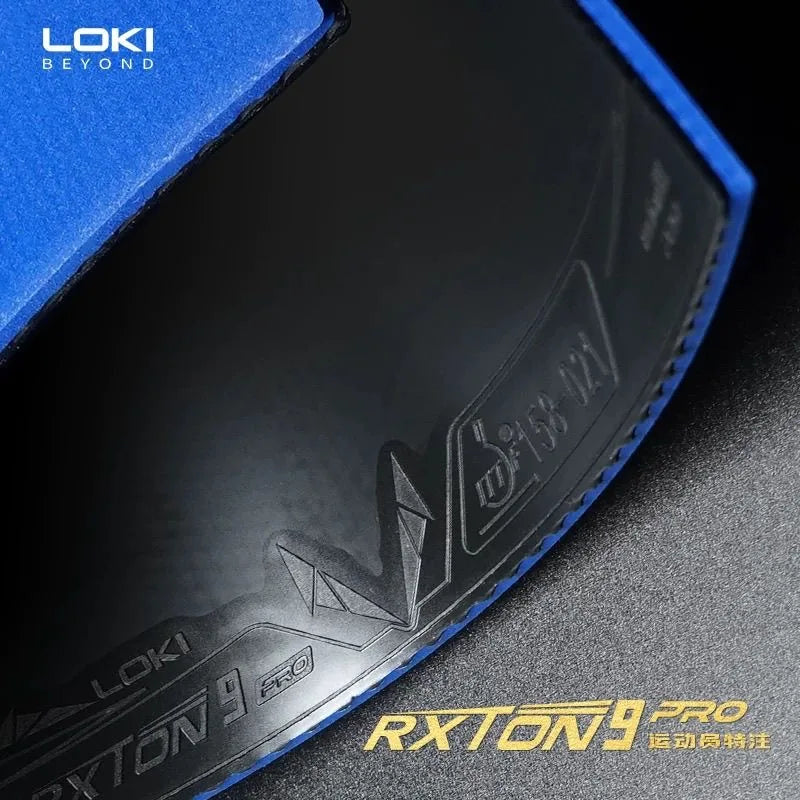 Original LOKI Rxton 9 PRO Special  Table Tennis Rubber Pips-in Stickiness Ping Pong Rubber Blue Sponge Athletes Special Rubber