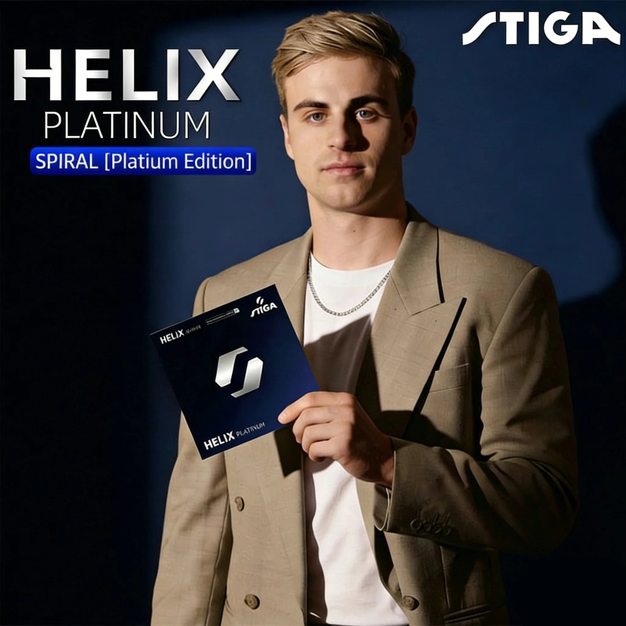 Original STIGA Helix Platinum Table Tennis Rubber German Spira Professional Ping Pong HELIX PLATINU Rubber