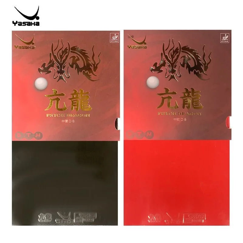 YASAKA PSYCH DRAGON Tischtennisbelag Klebrige Noppen innen Tischtennisbelag Weicher oder harter Schwamm