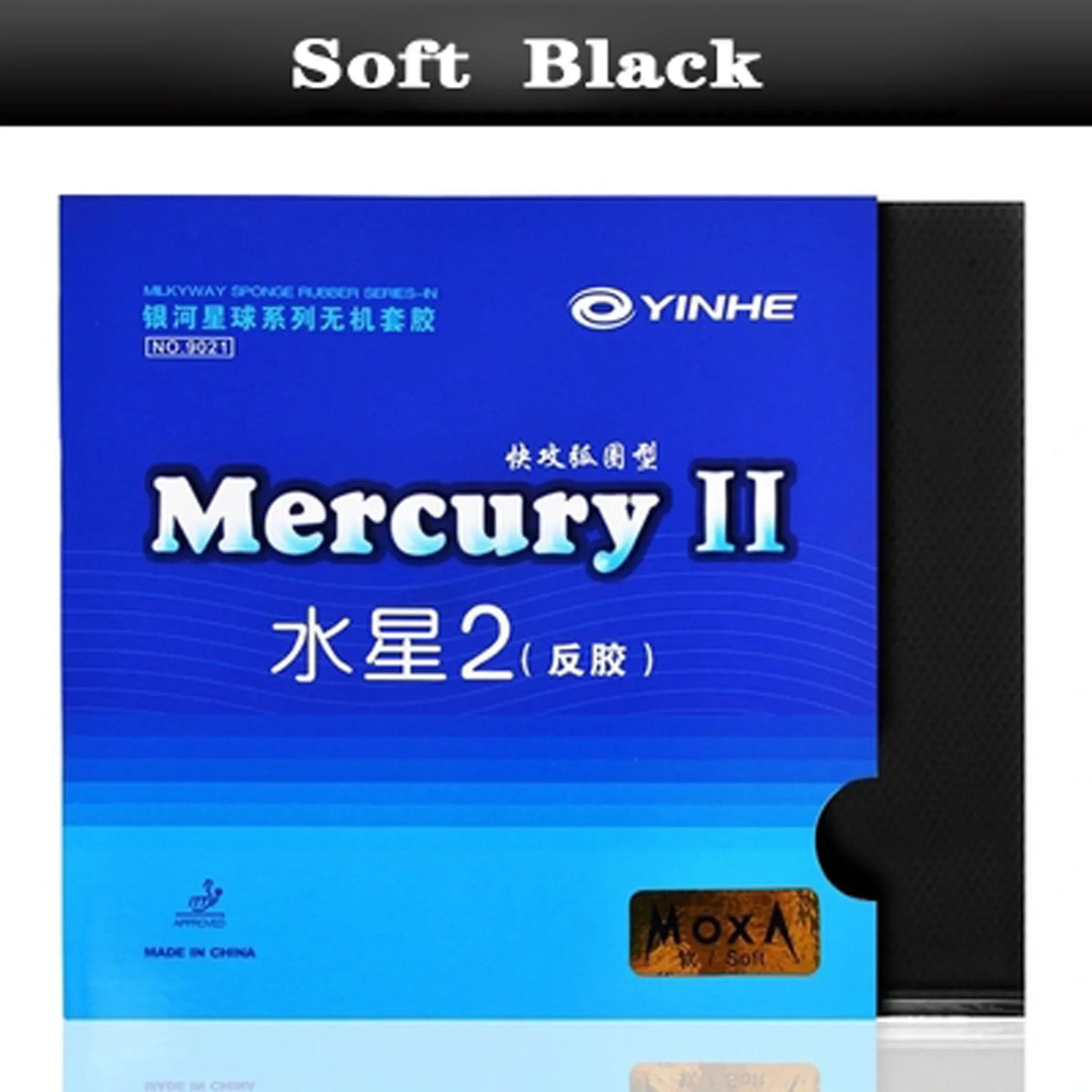 YINHE Mercury II Mercury 2 Table Tennis Rubber Galaxy Pips-In Ping Pong Rubber with Sponge