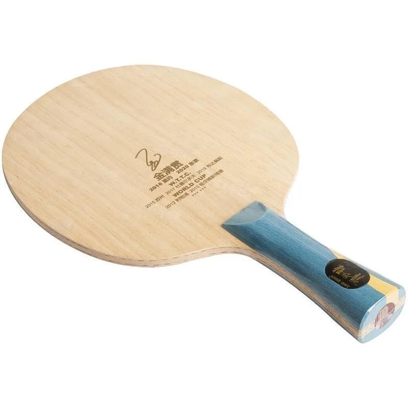 DHS Ma Long Gold W968 Golden Slam Table Tennis Gift Set Signature Collection Blade and Rubbers