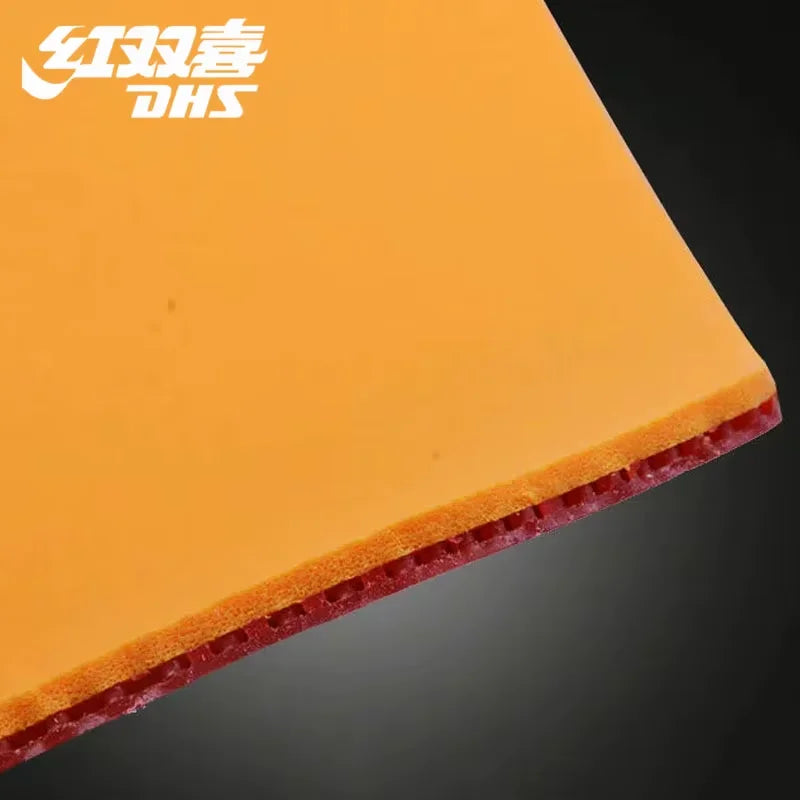 DHS PF4 PF4-50 Table Tennis Rubber Ping Pong Rubber with Sponge for Training