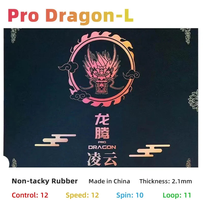 729 Friendship Pro Dragon F and L Table Tennis Rubber 50th Anniversary Ping Pong Rubber