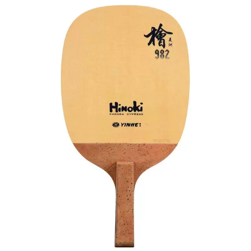 Original YINHE 982 Japanese Penhold JS Hinoki Table Tennis Blade 1 Ply SOLID Hinoki Ping Pong Bat Paddle Ping Pong Racket