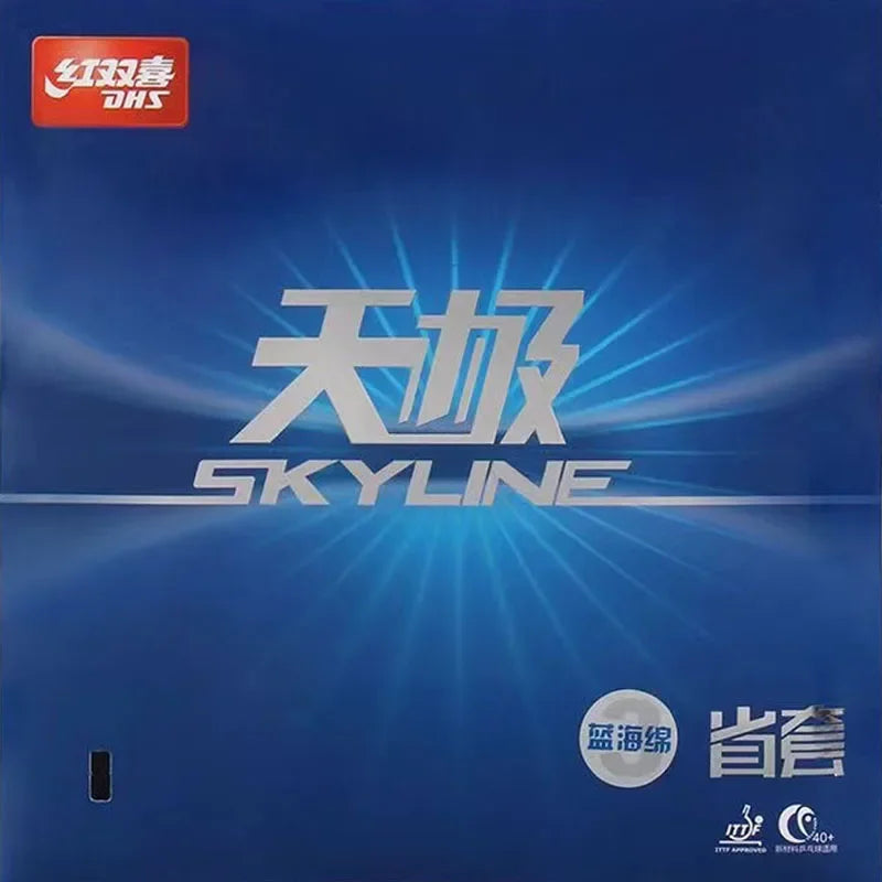 DHS Skyline TG2 TG3 Provincial Table Tennis Rubber Blue Sponge Ping Pong Rubber