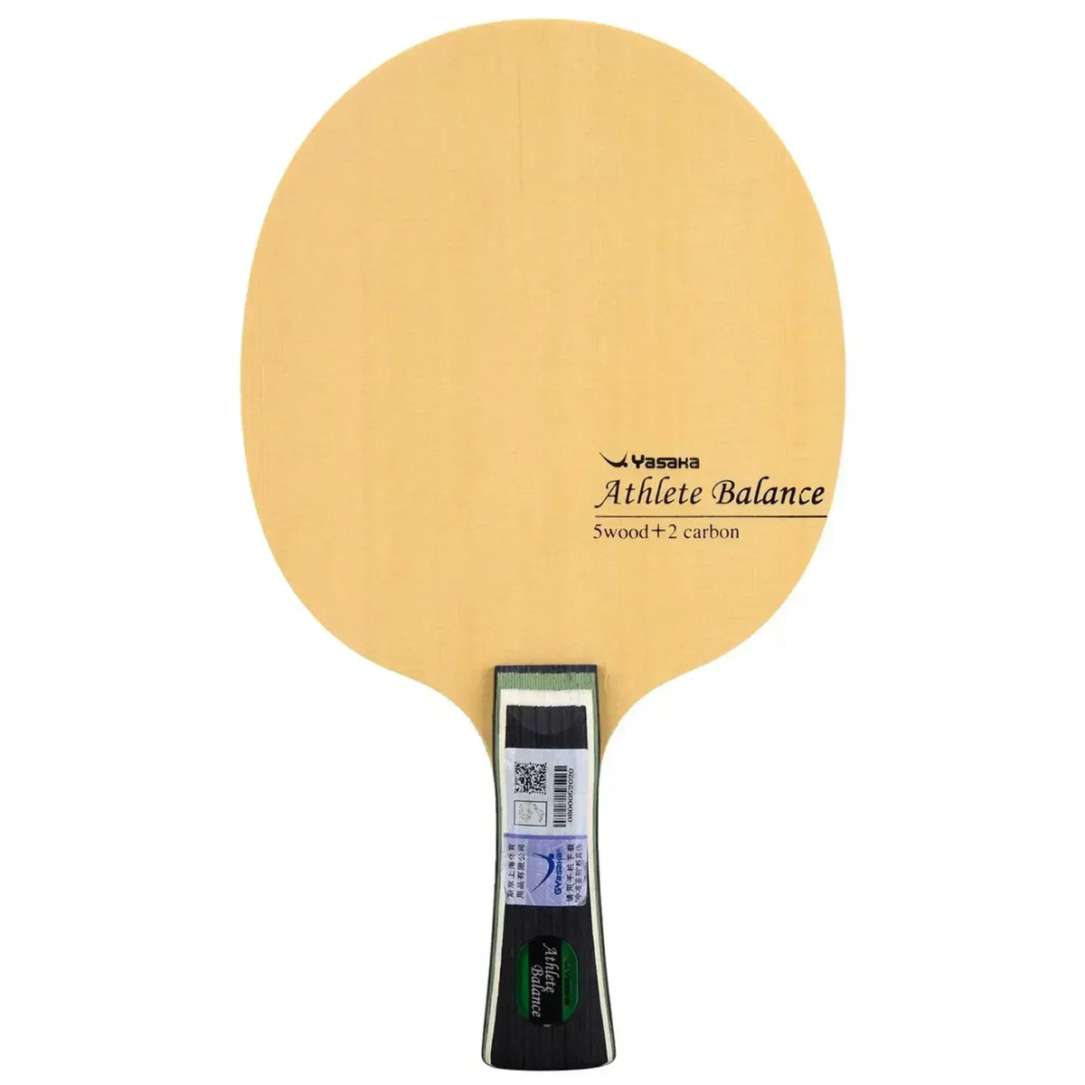 YASAKA Athlete Table Tennis Blade 5 Wood 2 Carbon Power Speed Balance Ping Pong Paddle