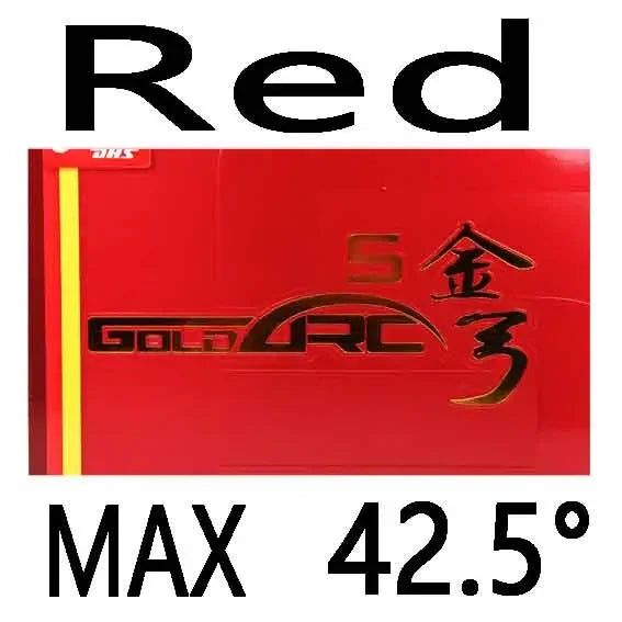 DHS Gold Arc 5 GA5 Table Tennis Rubber Ping Pong Rubber with Sponge Made in Germany