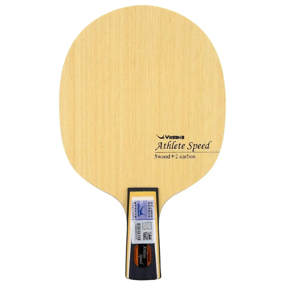 YASAKA Athlete Table Tennis Blade 5 Wood 2 Carbon Power Speed Balance Ping Pong Paddle