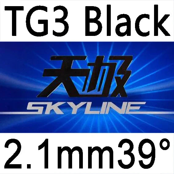 DHS Skyline TG2 TG3 Provincial Table Tennis Rubber Blue Sponge Ping Pong Rubber