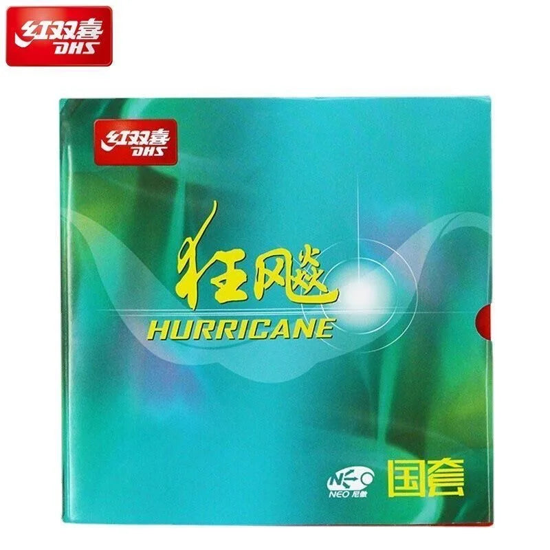 DHS Hurricane 3 NEO National Table Tennis Rubber Soft Orange Sponge Series Tacky Ping Pong Rubber