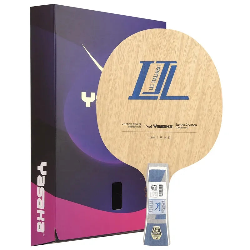 YASAKA Liu Jialiang Table Tennis Blade Inner ALC Carbon Fiber Ping Pong Paddle with Box