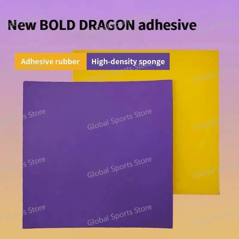 YASAKA BOLD DRAGON Tischtennisbelag Klebrige Noppen innen 2,1mm Schwamm Tischtennisbelag