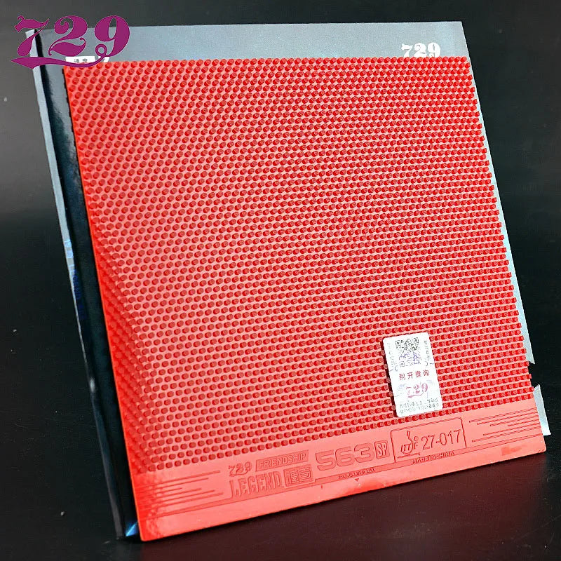 729 Friendship Legend 563-SP Table Tennis Rubber Pimples-Out Ping Pong Rubber with Sponge