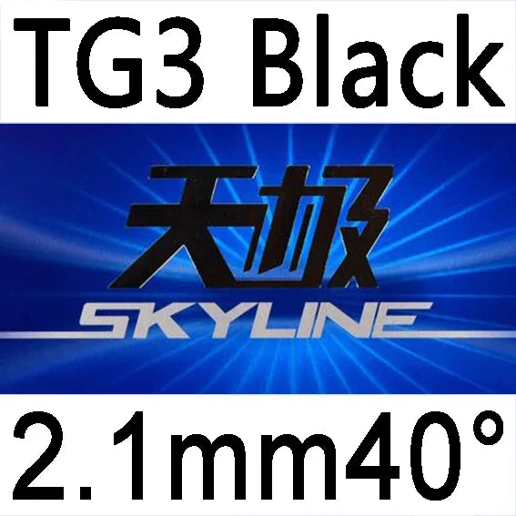 DHS Skyline TG2 TG3 Provincial Table Tennis Rubber Blue Sponge Ping Pong Rubber
