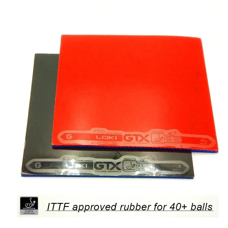 Original LOKI GTX Professional Sticky Table Tennis Rubber Strong Spin High Elastic Blue Sponge Pips in Ping pong Rubber