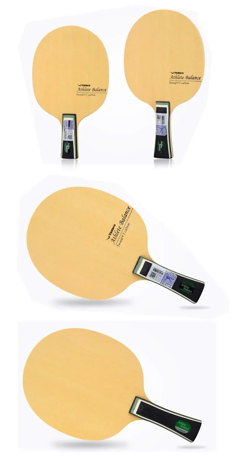 YASAKA Athlete Table Tennis Blade 5 Wood 2 Carbon Power Speed Balance Ping Pong Paddle