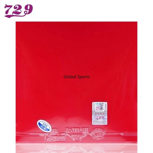 729 Friendship Battle 2 Provincial Table Tennis Rubber Tacky Pips-In Ping Pong Rubber for Spin and Control