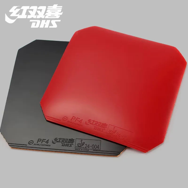 DHS PF4 PF4-50 Table Tennis Rubber Ping Pong Rubber with Sponge for Training