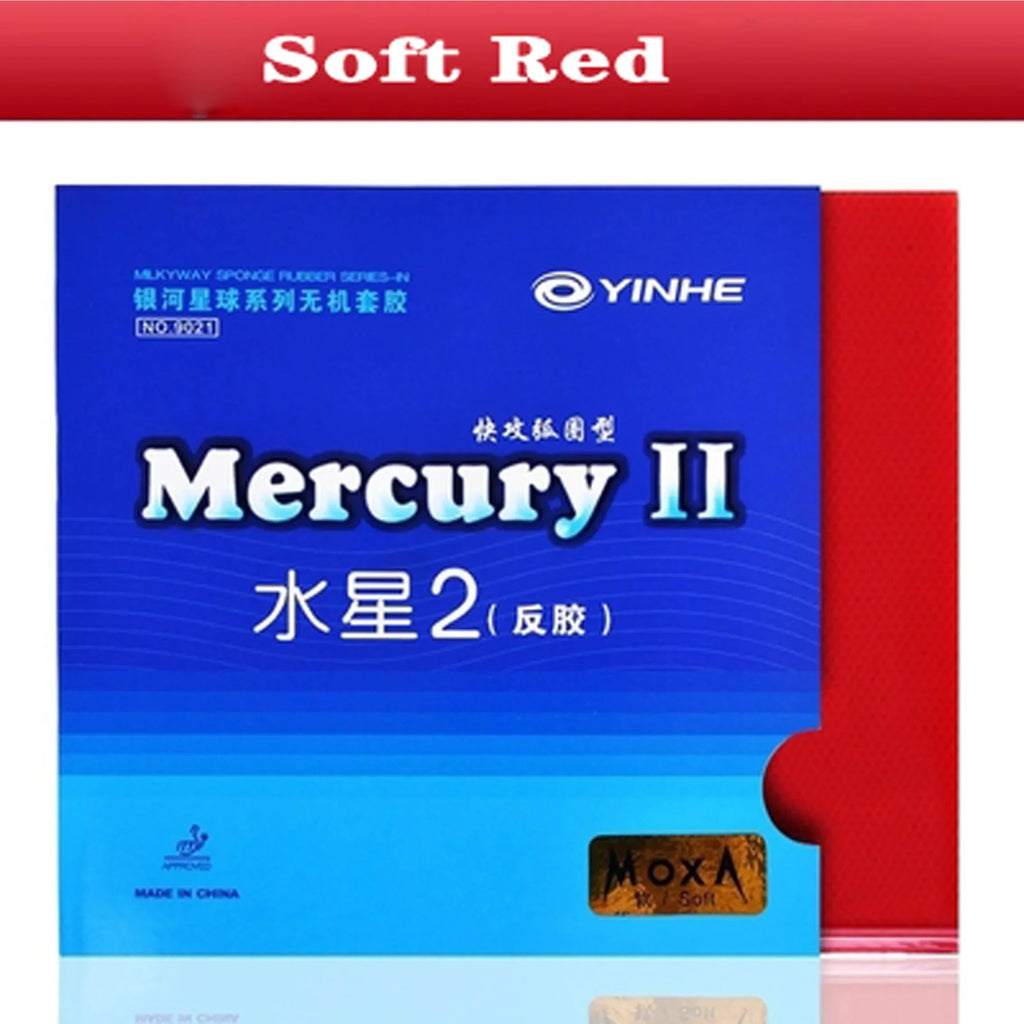 YINHE Mercury II Mercury 2 Tischtennisbelag Galaxy Noppen innen Tischtennisbelag mit Schwamm