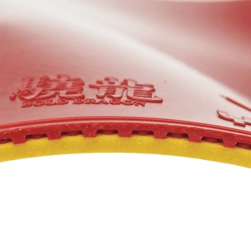 YASAKA BOLD DRAGON Spezial-Tischtennisbelag Klebrige Noppen innen MAX Weicher Schwamm Rot oder Schwarz