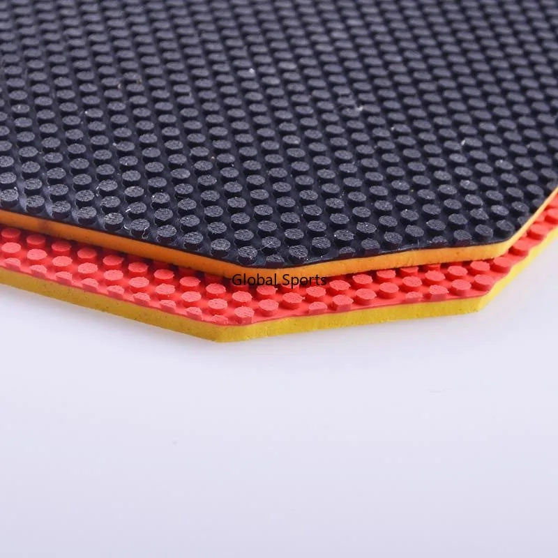 DHS 652 651 Table Tennis Rubber Short Pips-Out Ping Pong Rubber with Soft Sponge