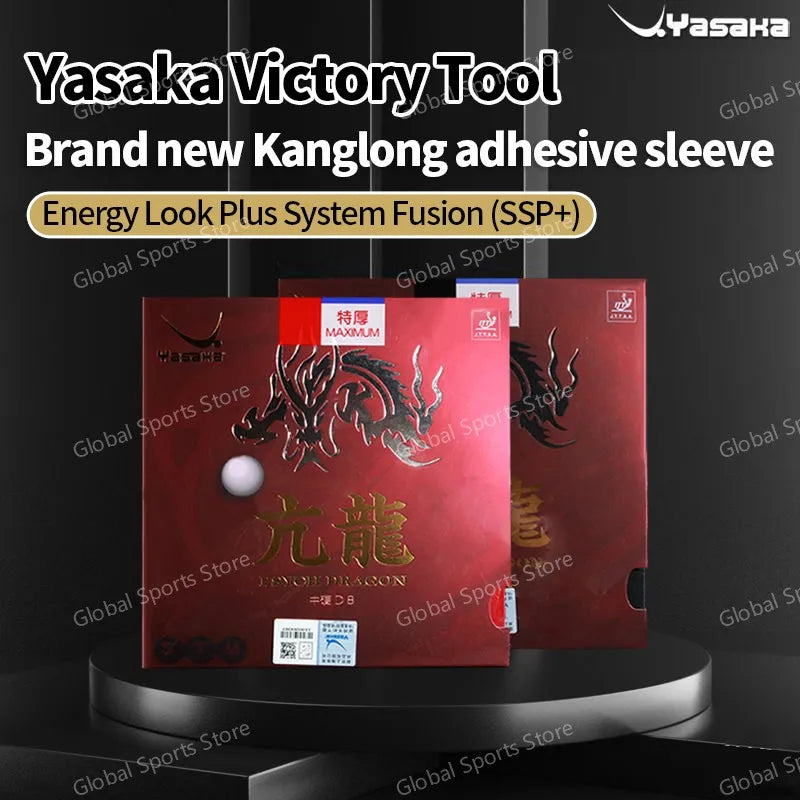 YASAKA PSYCH DRAGON Tischtennisbelag Klebrige Noppen innen Tischtennisbelag Weicher oder harter Schwamm