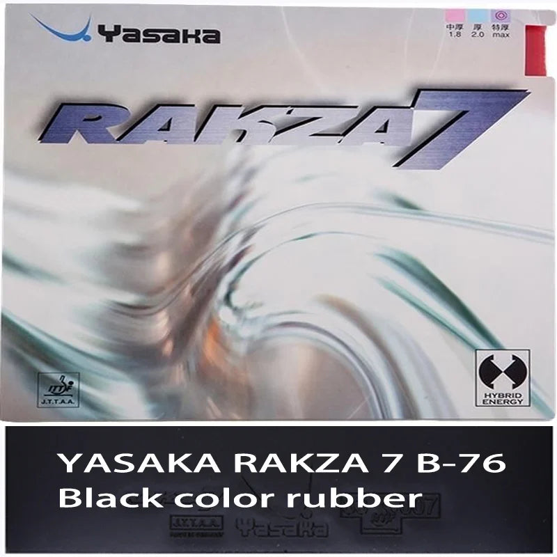 YASAKA RAKZA 7 B-76 and RAKZA 7 Soft B-77 Table Tennis Rubber MAX Sponge Red or Black