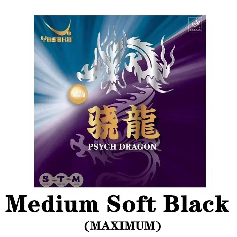 YASAKA BOLD DRAGON Table Tennis Rubber Tacky Pimples-In 2.1mm Sponge Ping Pong Rubber