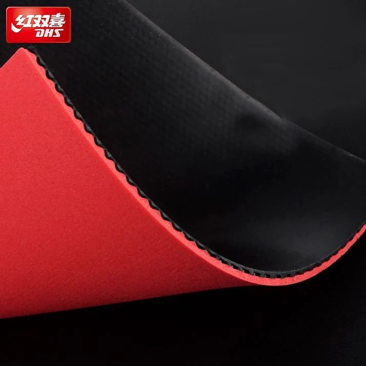 DHS Gold Arc 9 Table Tennis Rubber Non-Tacky Ping Pong Rubber Sheet with Pre-Tuned 80 Sponge